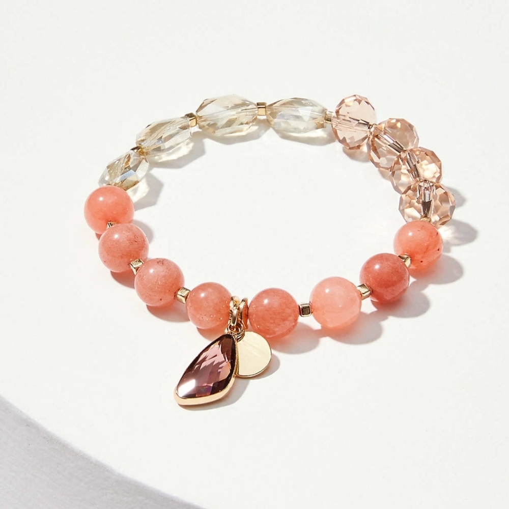 Loft Mixed Stone Stretch Bracelet